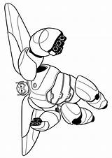 Baymax Coloring Pages Printable Categories Big sketch template