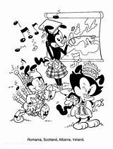 Animaniacs Coloring sketch template