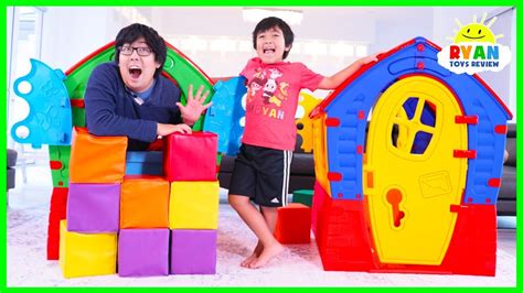 ryan pretend play  playhouses  children youtube