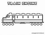 Train Coloring Pages Engine Trains Passenger Car Clipart Sheets Kids Colouring Caboose Wheels Engines Sheet Diesel Book Simple Bogie Steel sketch template