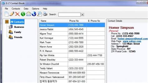contact  address book software passlsustainable