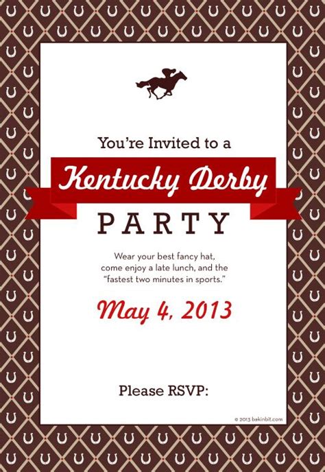kentucky derby party ideas  menu kentucky derby party kentucky