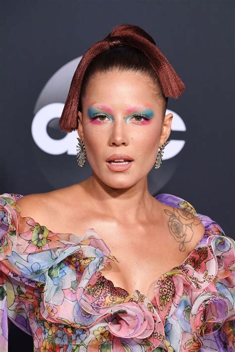 sexy singer halsey posing in an eye catching dress 77 photos the