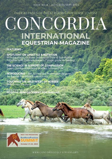 concordia equestrian magazine  concordiaec issuu