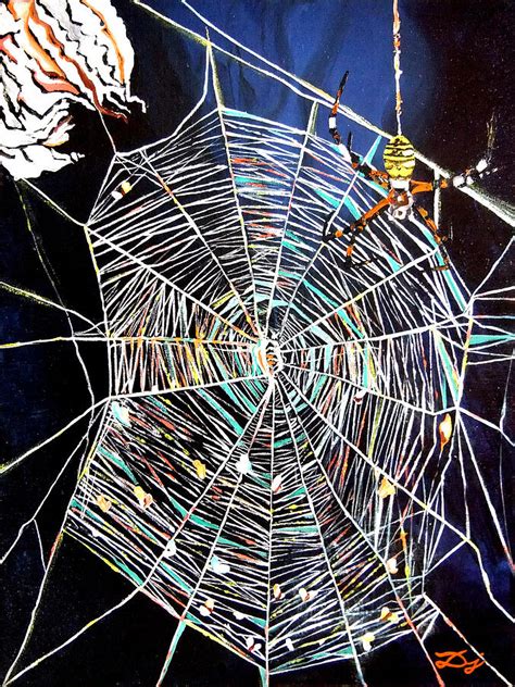 spider web painting  daniel janda
