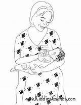 Coloring Pages Breastfeeding Wic Template sketch template
