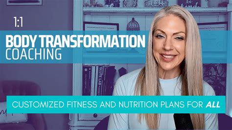 1 1 Fitness Coaching Customized Nutrition Exercise And Lifestyle Youtube