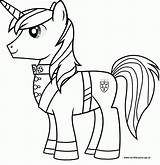 Coloring Pages Armor Pony Little Colouring Cadence Shinning Mlp Princess Printable sketch template