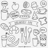 Breakfast Doodles Doodle Drawing Time Food Vector Tempo Freepik Drawings Letras Clip Para Vectors Easy Journal Bullet Mano Es Desenho sketch template