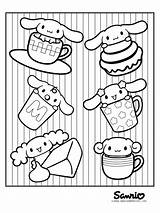 Coloring Sanrio Pages Book Printable Books Character Kitty sketch template