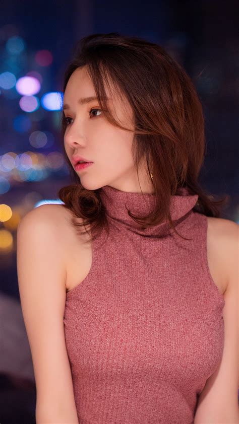Cute Asian Girl City Background Photoshoot Free 4k Ultra