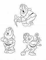 Coloring Pages Dwarfs Seven Snow Dwarf Getcolorings Characters Kids Under Getdrawings Learningenglish Esl Disney Colorin Choose Board Colouring Printable Library sketch template