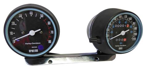 genuine harley davidson tachometer speedometer kmh  sportster xl   bmi karts