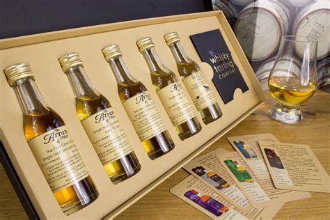 isle  arran single malt whisky gift set whisky tasting