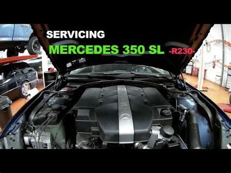 mercedes  sl   service youtube