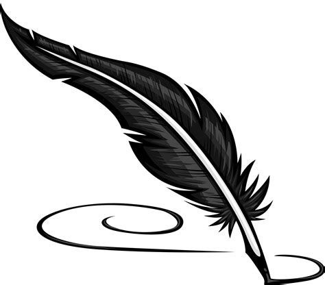 feather clip art   cliparts  images  clipground