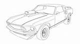 Coloring Pages Shelby Cobra Mustang Getcolorings Printable Color sketch template