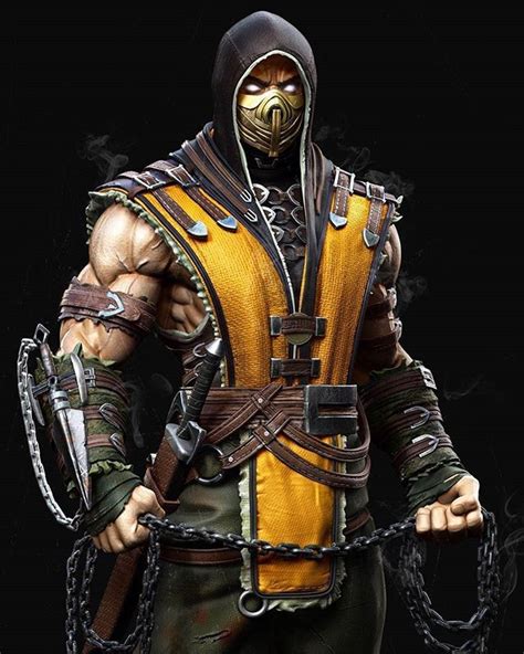 Scorpion Personajes De Mortal Kombat Mortal Kombat X