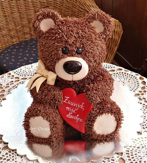 Pin By Jessica Mejchar On Cake Teddy Bear Cakes Teddy