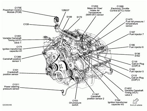 ford mustang   liter engine diagram