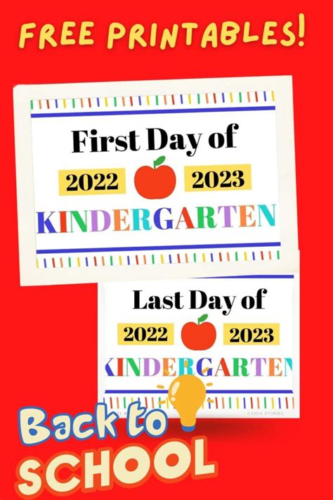 day kindergarten printables leap  faith crafting