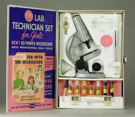 Vintage Sexism The A C Gilbert ‘lab Technician Set For