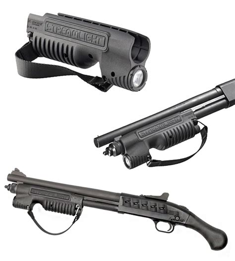 streamlight tl racker shotgun forend light formossberg  shockwave ggg tacical accessories