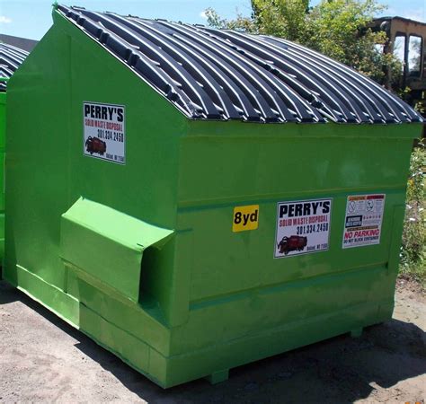 front load dumpsters perrys solid waste disposal