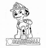 Marshall Ausmalbild Marshal sketch template
