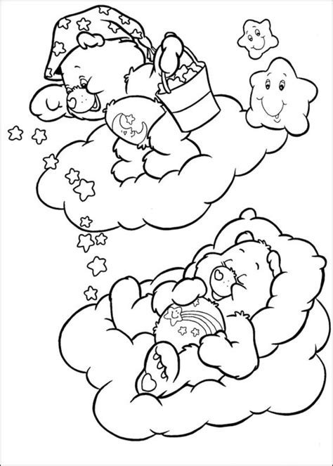 coloring pages coloring pages care bears printable  kids adults