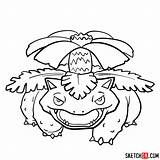 Pokemon Venusaur Sketchok sketch template