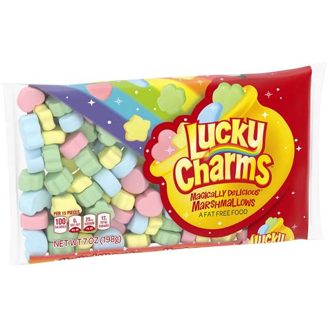 Jet Puffed Lucky Charms Magically Delicious Marshmallows 7 Oz Bag
