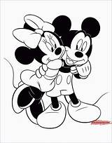 Mickey Minnie Mouse Coloring Pages Printable Davemelillo Zdroj článku sketch template