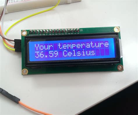 arduino thermometer lcd ic arduino electronics projects  beginners arduino projects