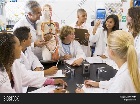 students biology class image photo  trial bigstock