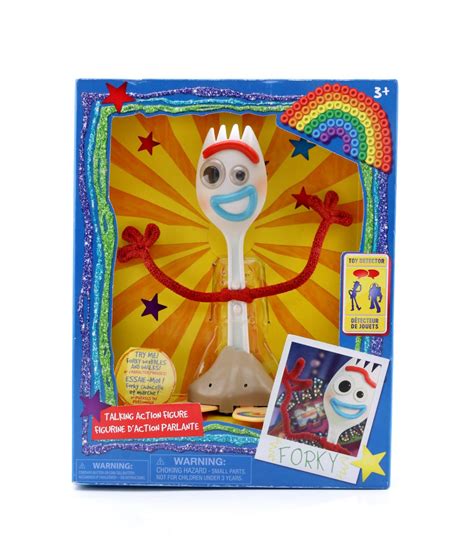 pixar fan toy story  forky talking action figure review