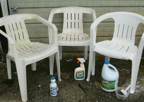 kay brooks cleaning  resin chairs