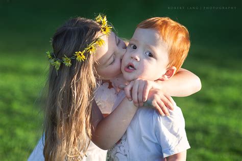 Sister Kisses Her Brother On The Cheek Buy At Getty Image… Flickr