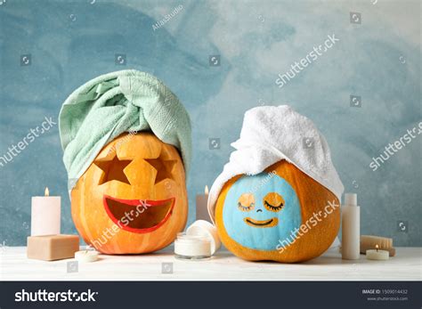spooky environment  halloween spa background  fun time