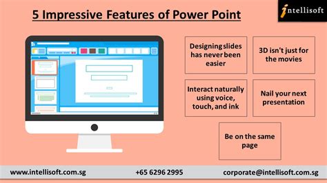 impressive features  power point   knew
