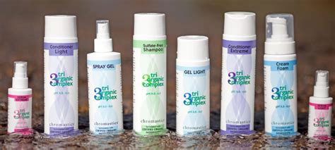tri organic hair care products chromastics