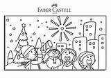 Faber Castell Mewarnai Lomba Liburan Castel Saatnya Tiba Kasih Terima sketch template