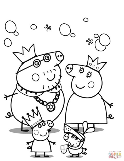 peppa pig coloring page  printable coloring pages pig coloring