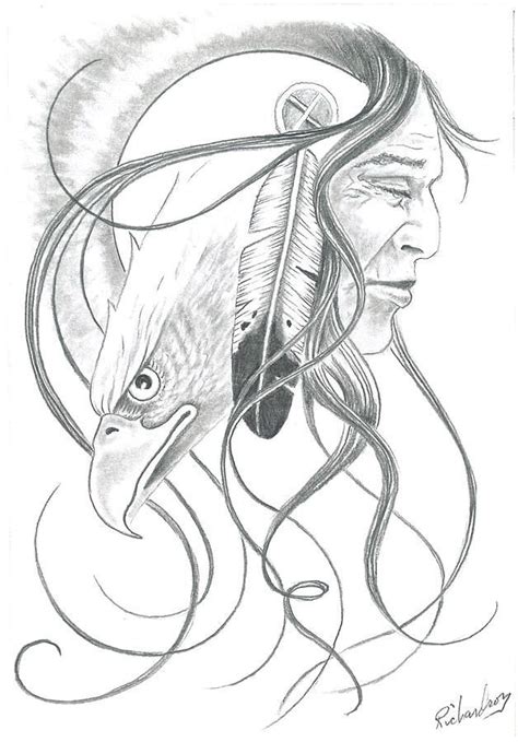 Native American Dream Catcher Drawings Native American Pencil