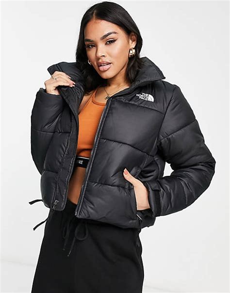 esclusiva  asos  north face saikuru piumino corto nero asos