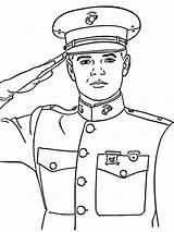 Coloring Pages Army Veterans Printable Gaddynippercrayons sketch template