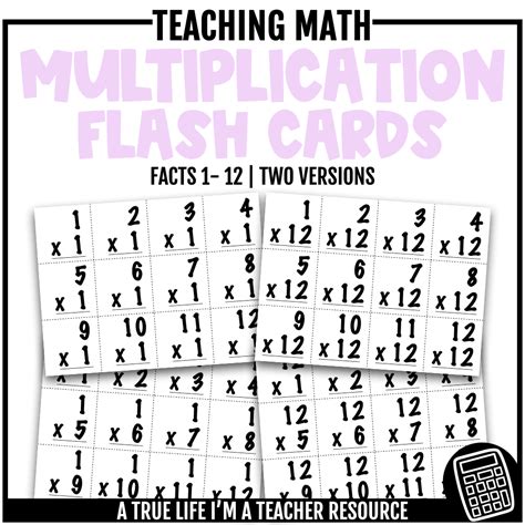 multiplication flash cards   printablemultiplicationcom