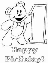 Birthday Coloring Happy Pages Previus Next sketch template