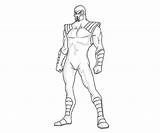 Mortal Kombat Malvorlagen sketch template