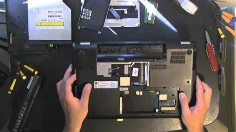 COMPAQ CQ56 take apart video, disassemble, how to open